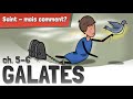 Galates  chapitres 5  6 tu es libre  alors vis comme tel 