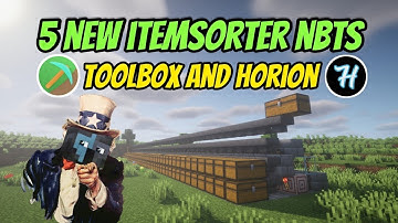 ItemSorter Storage Build Nbts for Toolbox And Horion 1.19.51+