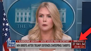 Press Sec. TANKS Stock Market in Real Time Just by Talking About It