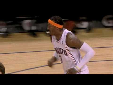 Gerald Wallace tracks down and denies Chase Buding...