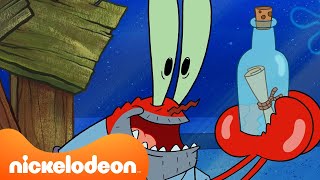 Hat SpongeBob Mr. Krabs HINTERGANGEN?! 🍔 | Nickelodeon Deutschland