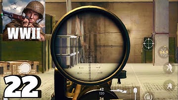 World War Heroes WW2 FPS Full Walkthrough Gameplay Part 22 ( Android, IOS )