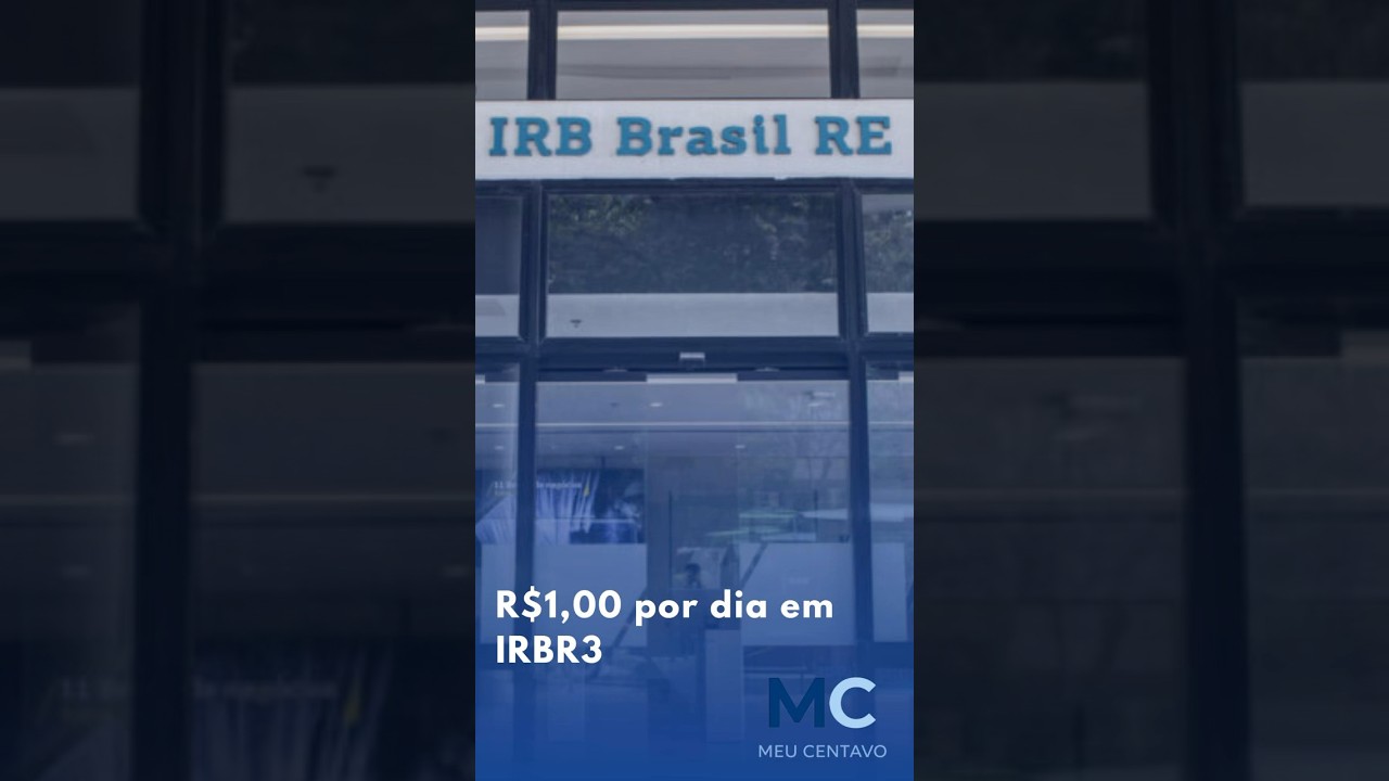💸 E se você tivesse comprado R$1 de IRBR3 por dia?