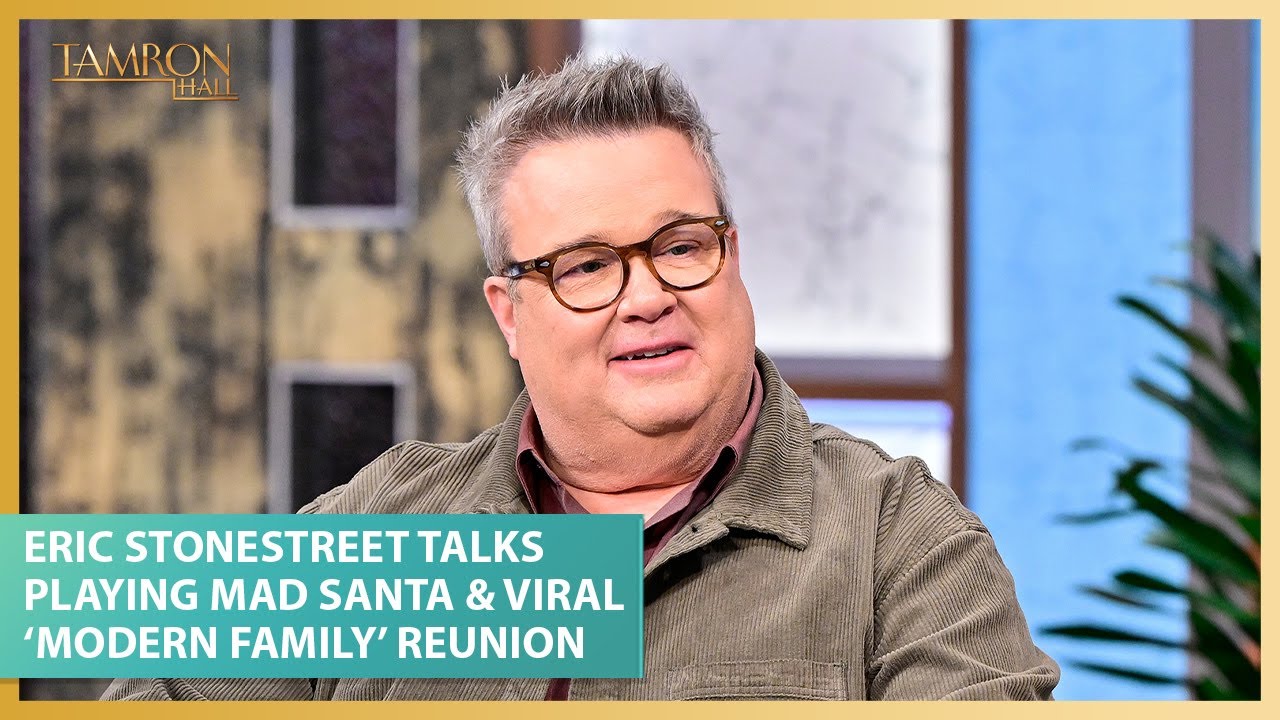 Eric Stonestreet Talks Playing Mad Santa \u0026 Viral ‘Modern Family’ Reunion, image size:1280x720