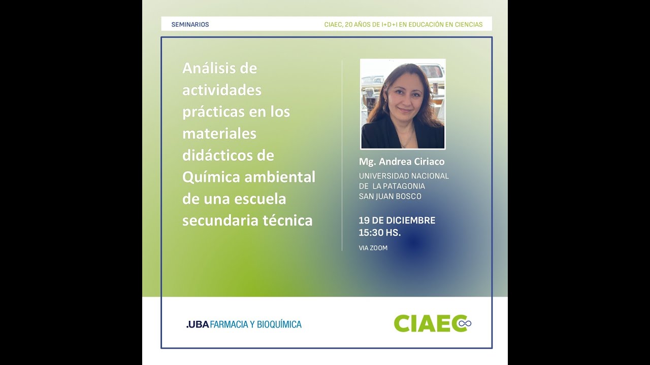 Análisis de actividades prácticas en  materiales didácticos de Química ambiental