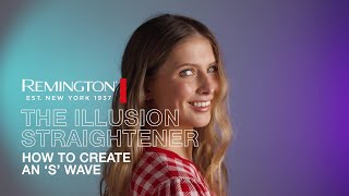 How to create 'S' waves with the Remington Illusion Straightener S7801AU