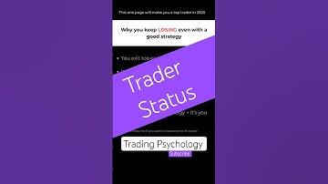 trader status of trading psychology of stock market & for options trading