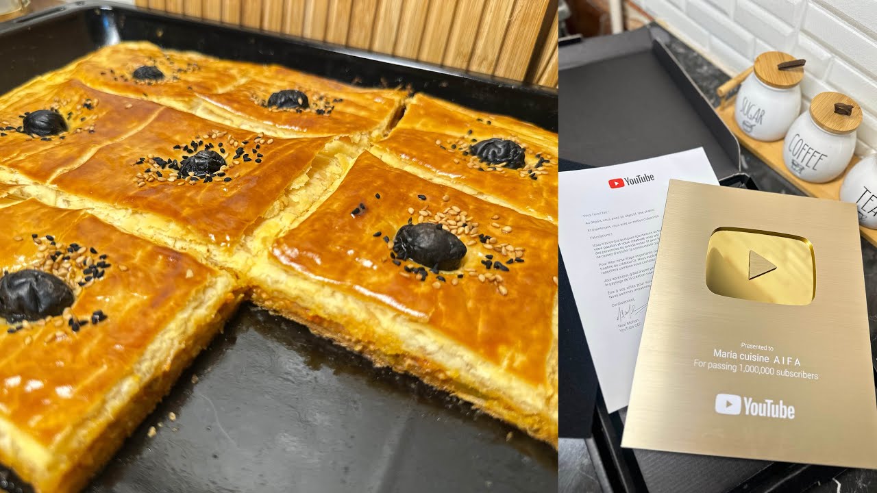 لاكوكا بدون عجين مورقوبدون زبدة التوريق على طريقة لمسمن خفيفة ومتقهمش كامل 