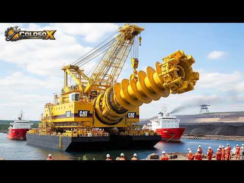100 increíbles máquinas pesadas del mundo | Maquinaria industrial que no creerás que existe #8