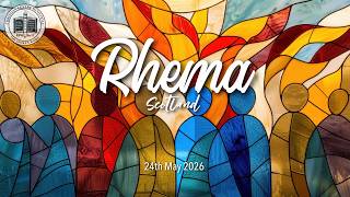 Rhema Scotland Sunday 24th May 2026