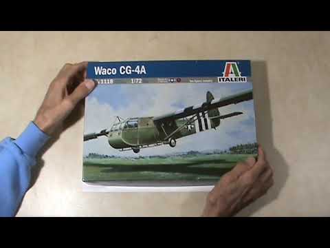 Waco CG 4A Glider Model Kit Review - YouTube