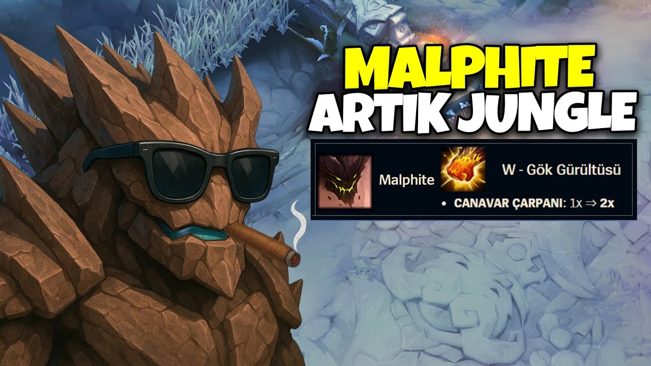 Malphite Jungle Test Ediyoruz Sonuçlar Fena