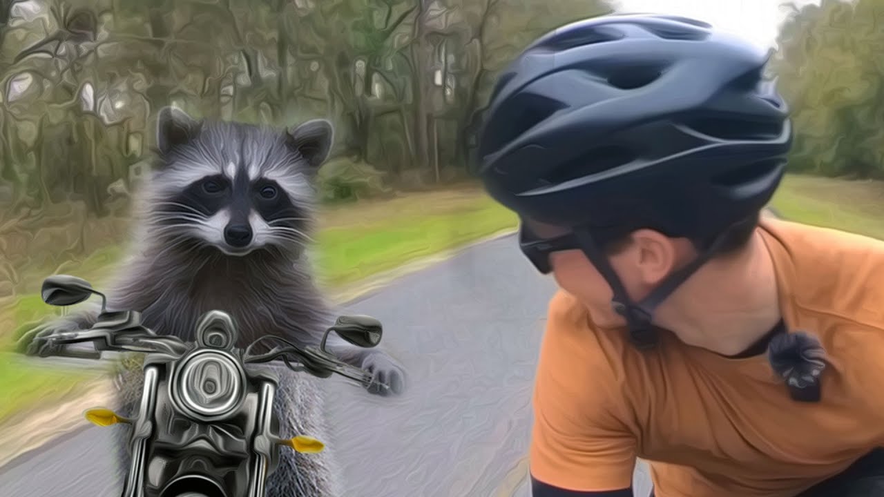 #2 Robbed by raccoons, chased by dogs - YouTube