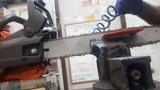 Time Lapse 38 Lp Chain Sharpening W Rotary Diamond