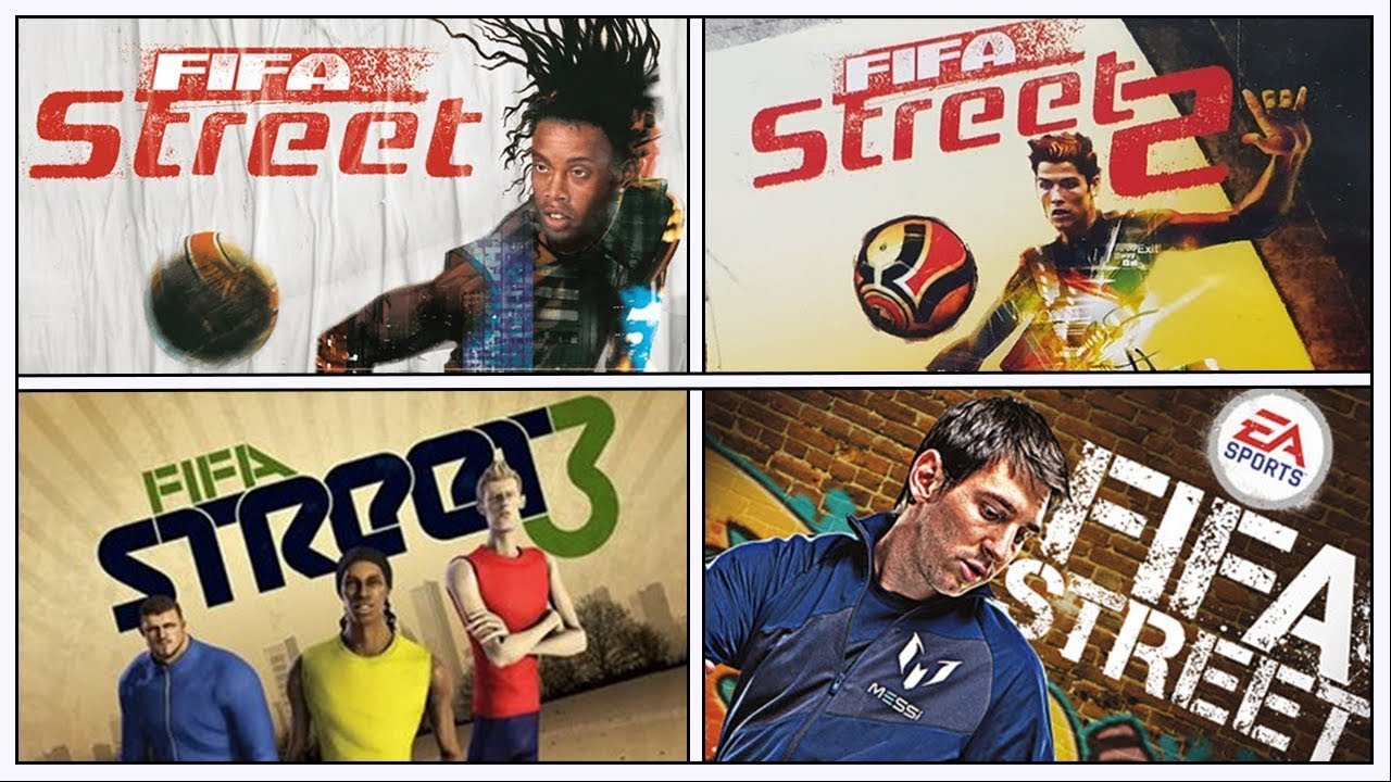 FIFA Street 1-4 l Gameplay No Commentary (PS2 & PS3)