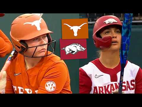 #7 Arkansas vs #5 Texas Women's College Softball Highlights Full Game 2026