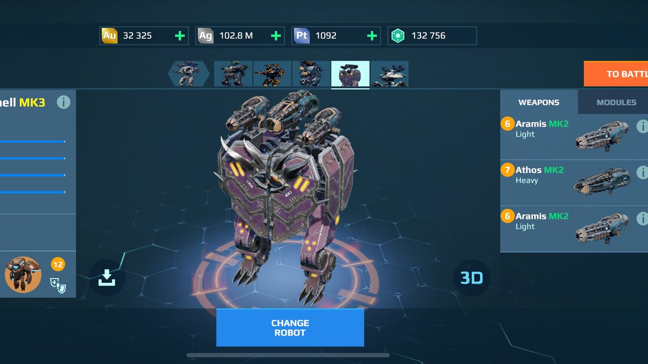 Super Shell with Aramis Athos | War Robots Gameplay - YouTube