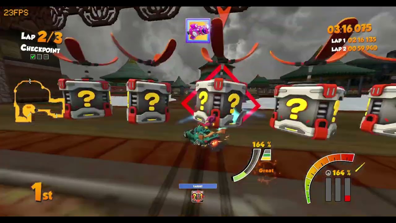 the karters 2 - asian miracle L (gadget racers/choro q hg 3)