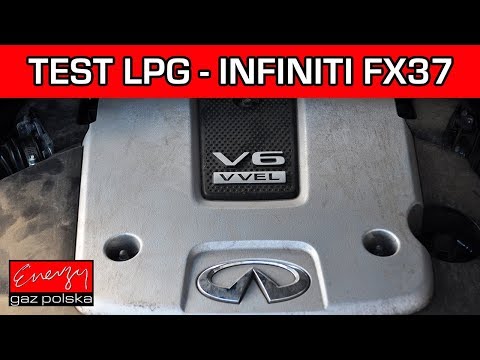 Czy to możliwe??? TEST LPG W INFINITI FX37 z silnikiem 3.7 300KM w Energy Gaz Polska!