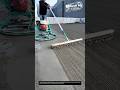 Professional Concrete Surface Texturing Process | Mechanical Trowel and Broom Finish Technique.