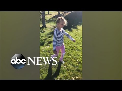 Watch the pure joy of a girl with cerebral palsy take some of her first steps