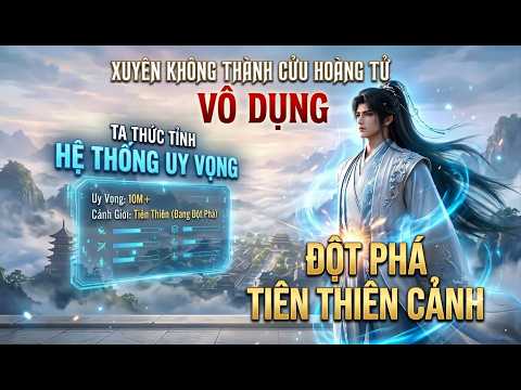 Xuyên Không Thành Cửu Hoàng Tử Vô Dụng Ta Thức Tỉnh HỆ THỐNG UY VỌNG Đột Phá Tiên Thiên Cảnh tập 1