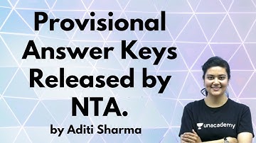 8:30 AM - JRF June 2021 | Exam Updates by Aditi Sharma | Provisional Answer Keys Released by NTA