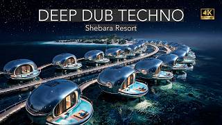 Deep Dub Techno Mix 2026 | Shebara Resort | Red Sea Saudi After Dark | Cinematic 4K Visuals