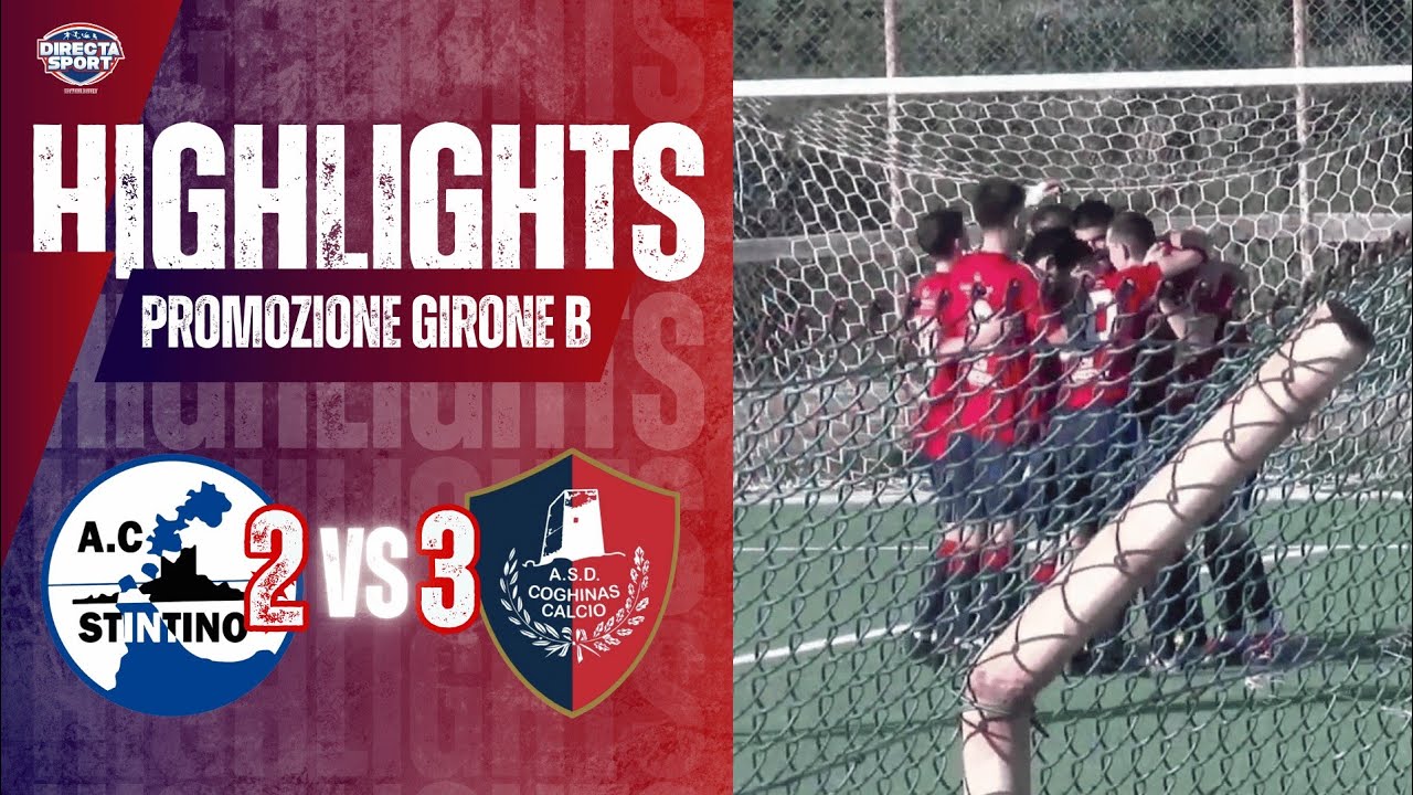Calcio Promozione Gir. B - Stintino Coghinas Calcio 2 3 (Highlights)