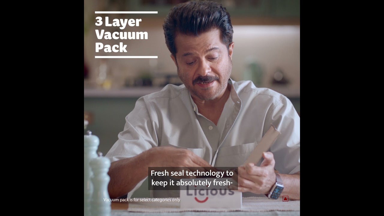 FreshSeal tech packed and delivered by Licious