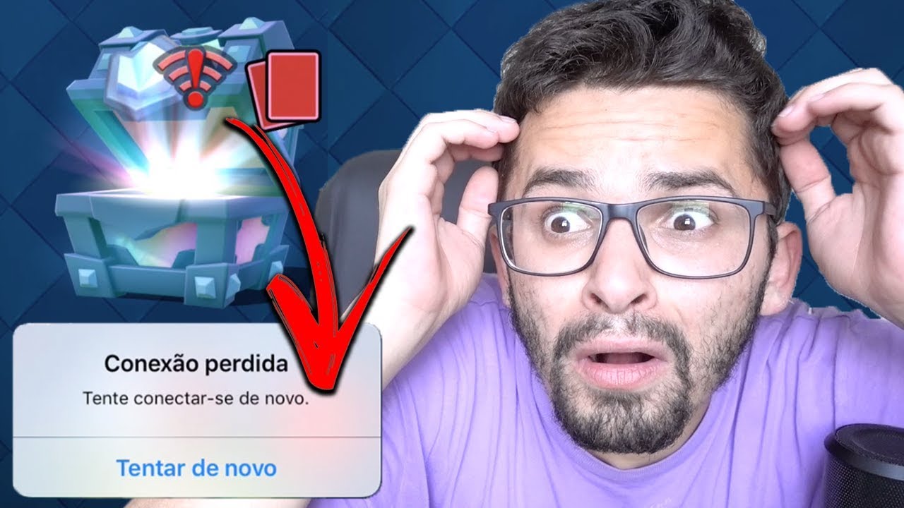 COMPREI UM BAÚ LENDÁRIO CAIU A INTERNET E PERDI A CARTA LENDÁRIA no CLASH ROYALE? jogos friv
