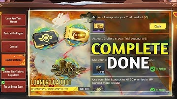 How To Activated 1 Weapon In Your Trial Loadout In COD Mobile!