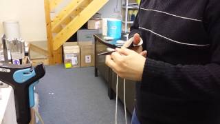 Kevlar and Polyester Model 1-11, 701 & 105 Splice Demonstraion