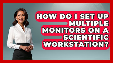 How Do I Set Up Multiple Monitors On A Scientific Workstation? - Your Computer Companion
