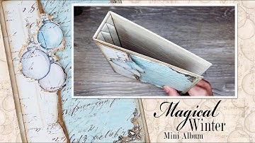 How to Assemble the Accordion Binding System for the Magical Winter Mini Album