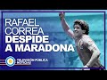 Rafael Correa despide a Maradona: "Levantaba pasiones"