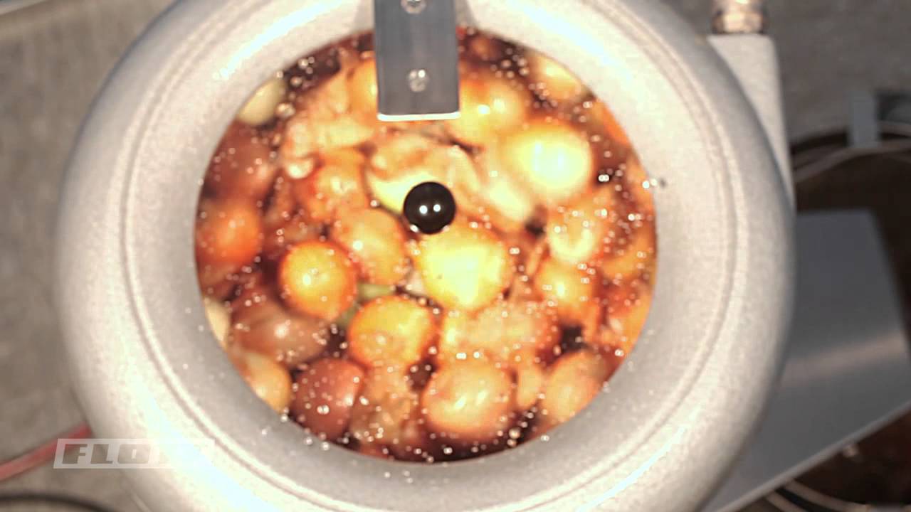 Gemüseschälmaschine (Zwiebeln) / Vegetable peeling machine (onions)