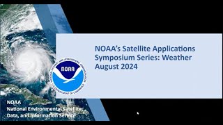 NOAA's Satellite Applications Symposium: NWS & Weather screenshot 4