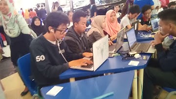 Kinerja anak2 di Lomba Cipta Game Musik #Clevio Coder Camp