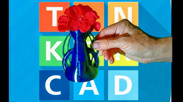 Tinkercad Beginner Tutorial ( Part 8 ) Crazy Vase Design and Print! 3D Modeling