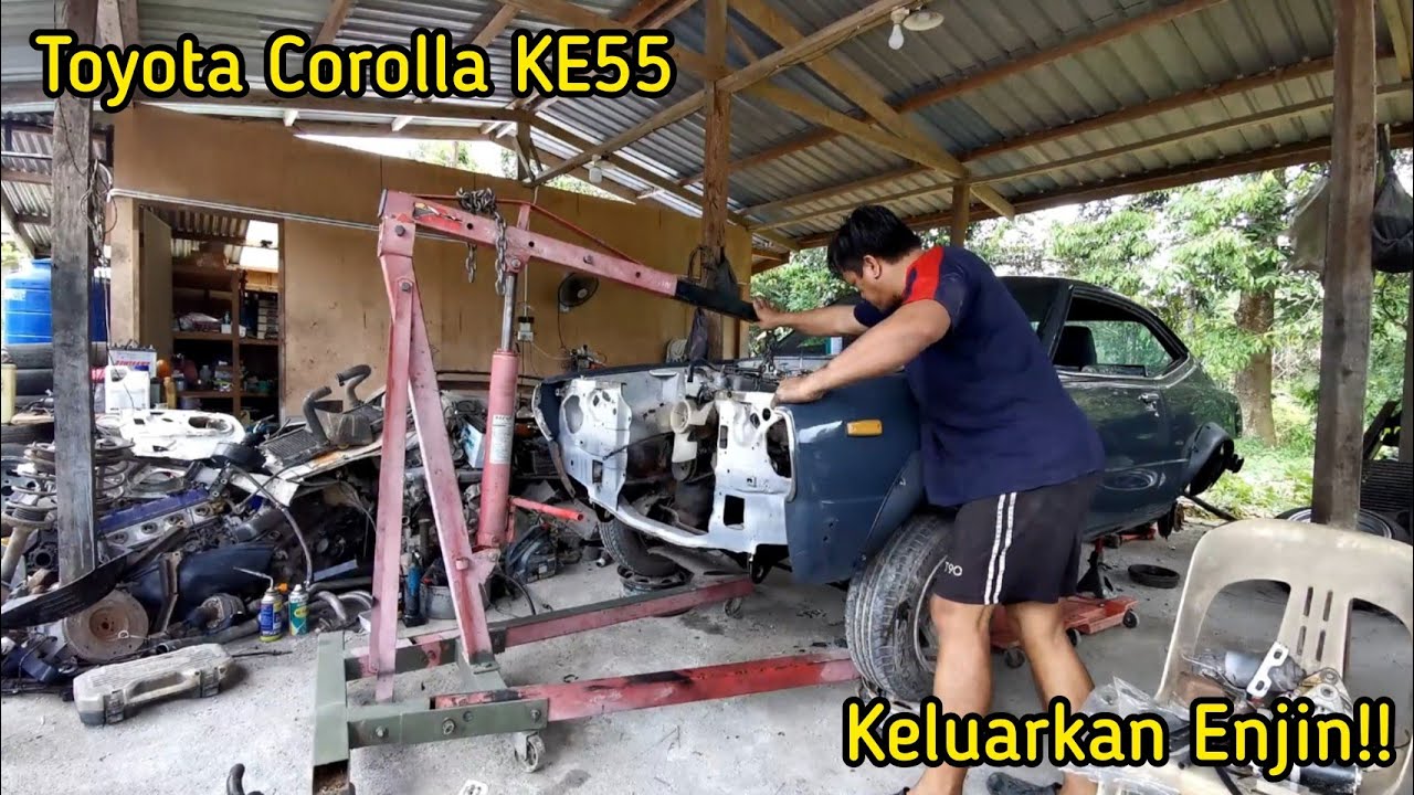 Toyota Corolla KE55 Engine Bay Makeover Ep.5