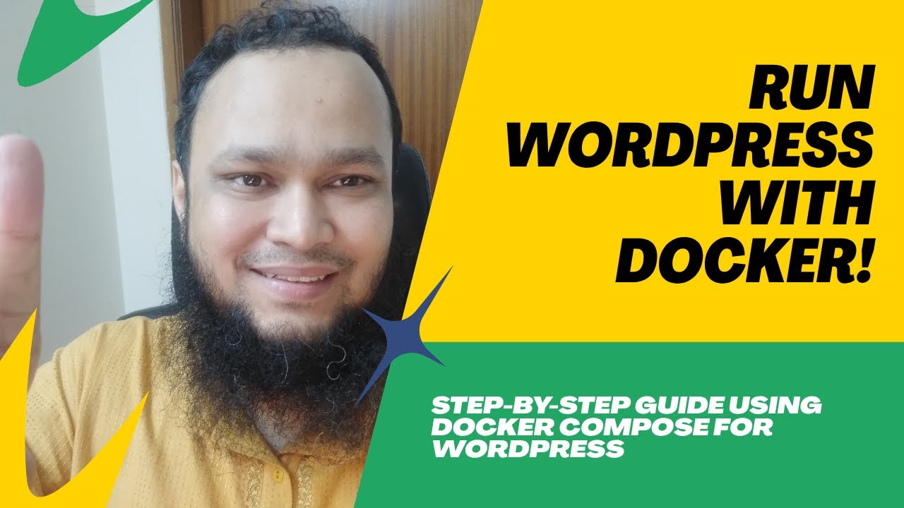 how to run wordpress using docker compose - YouTube