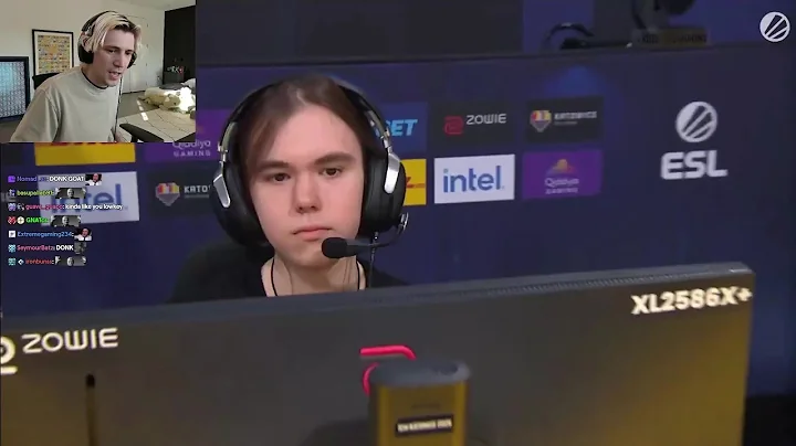 xQc Reacts to Another Monster Ace by DONK