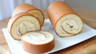 How to make Swiss Roll Cakes/Easy Roll Cakes