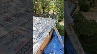 LSCHL: #Shoulder Carry #Shingle Phase #Tree Damage #Roofing #Certainteed #MAXDEF