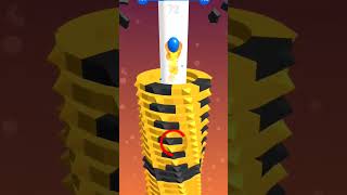 stackball🏀🏀 3D ball jumping Game 💯🎯. #ytshorts #gameforu #stackball #minishorts #jumpingball