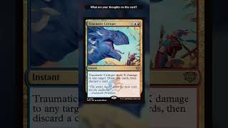 New Secrets of Strixhaven spoiler: Traumatic Critique