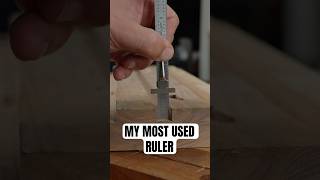 Pocket Ruler With a Secret #woodworking #shorts