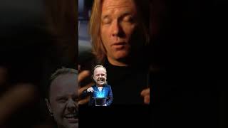 Bob Rock shows Lars some love #larsulrich #metallica #bobrock #jameshetfield #kirkhammett
