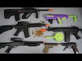 Shell ejecting M4 or AR15 Toy Gun - Glock17 Airsoft M1911 - AUG - Shot Gun - Toy Guns Collection